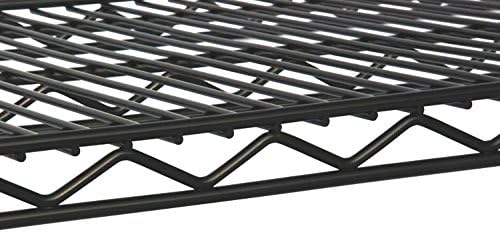 Omega Products Corporation 24" Deep x 36" Wide x 14" High Black Stationary Dunnage Rack