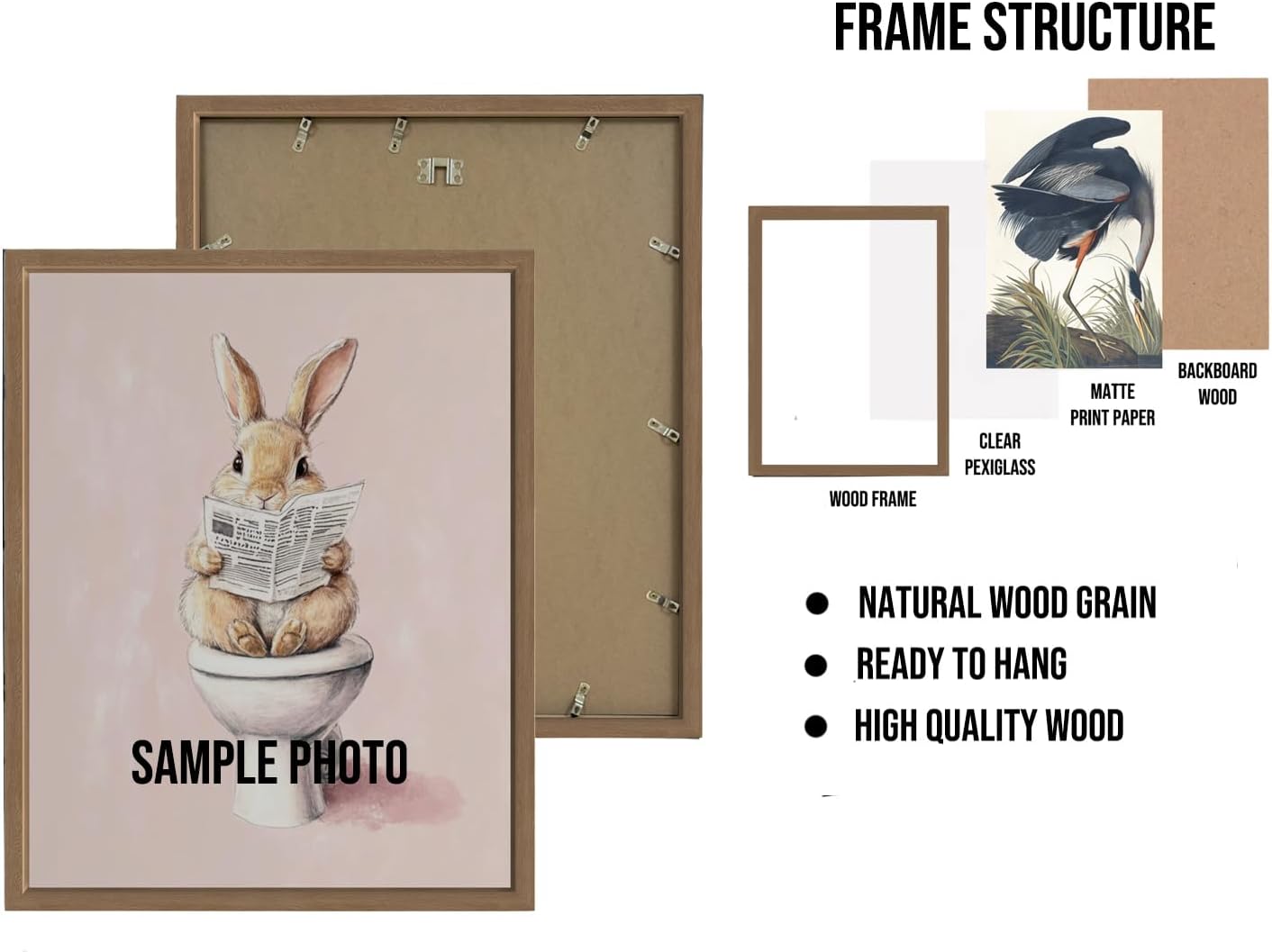 Skull Bride Poster Art Print, Halloween Scary Vintage Wall Art Academia Spooky Painting Decoration for Horror Prints, Gothic Posters Bedroom Decor 89 (Skull Bride, 16 x 20 inches, Wood Frame)