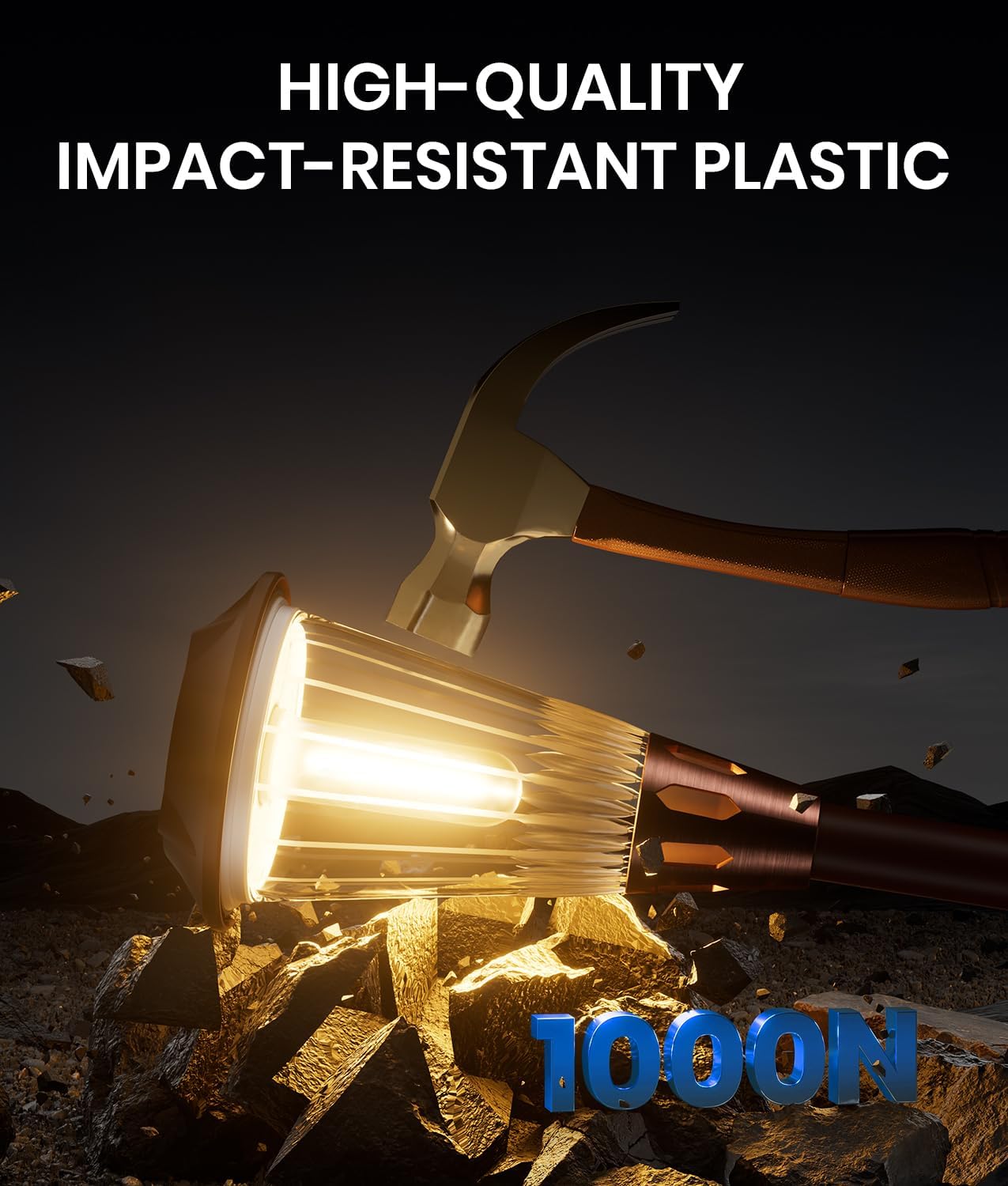 6 Pack Super Bright Solar Lights Outdoor 2-in-1 Warm&Cold IP65 Waterproof,Auto On/Off 6500K,Solar Pathway Walkway Lights for Yard,Patio,Landscape,Sidewalk,Driveway,Lawn