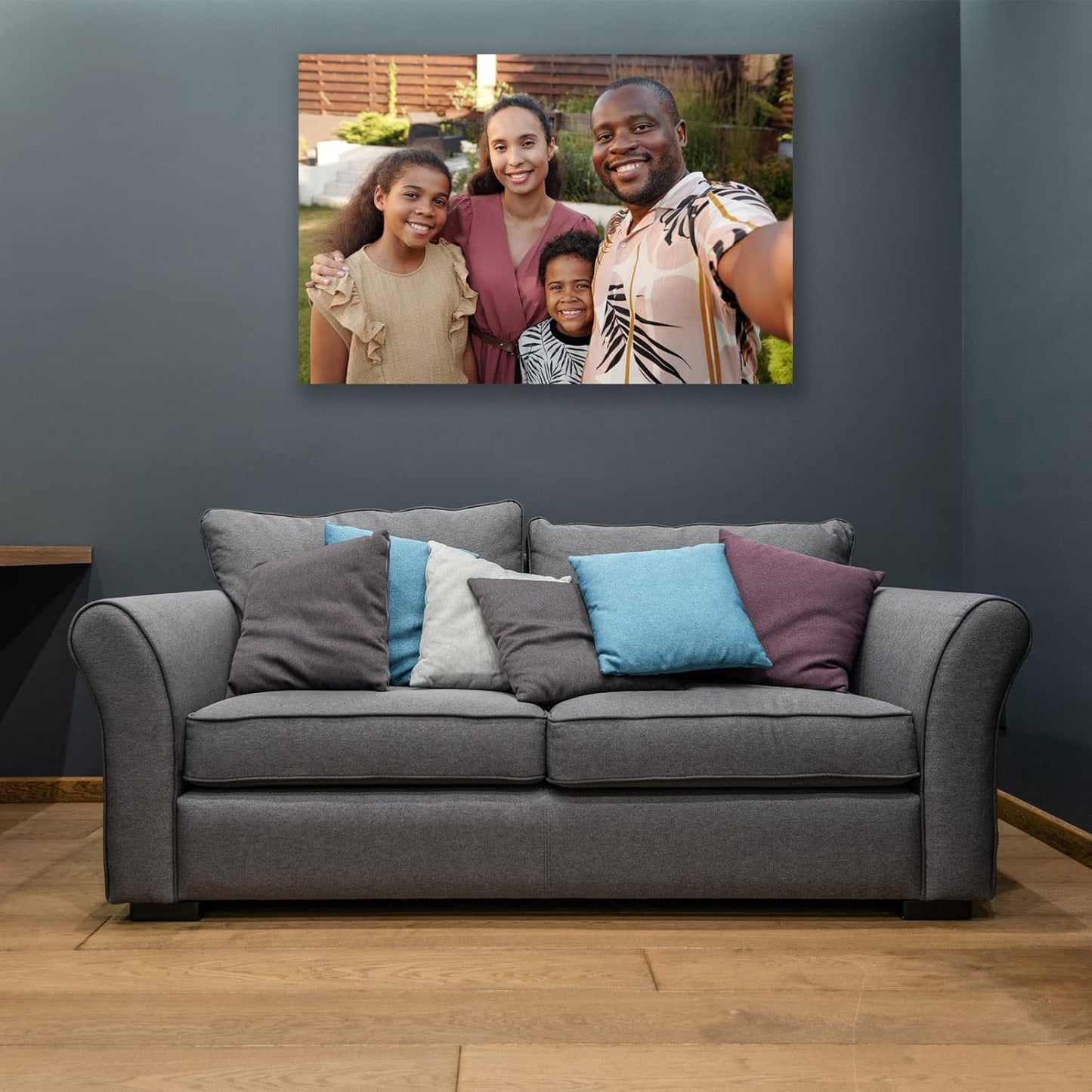 Custom Canvas Prints with Your Photos Custom Wall Art Personalized Canvas Pictures for Pet/Family Gifts for Mom/Men/Women (12'' W x 18'' H)