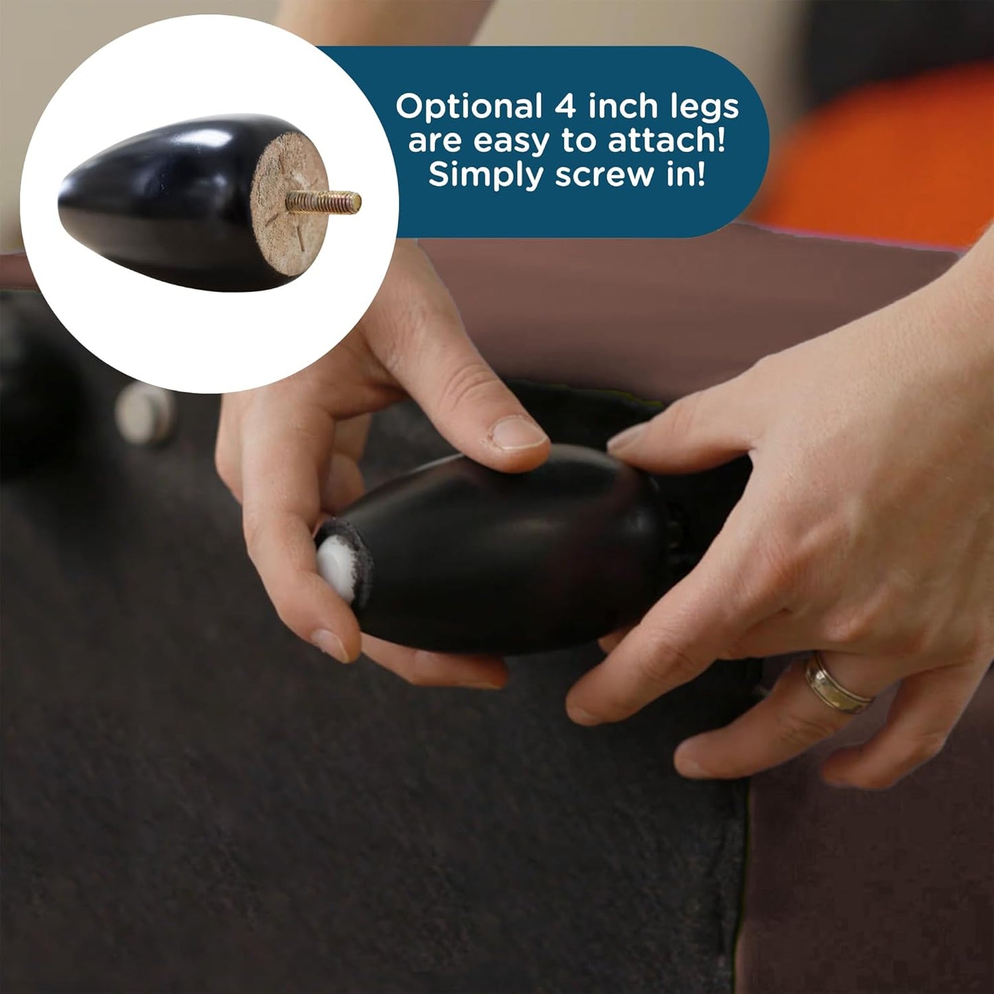 Children's Factory As We Grow Toddler Chair, Flexible Seating for Daycare or Preschool, Kids Reading Couch, Playroom Furniture, Walnut