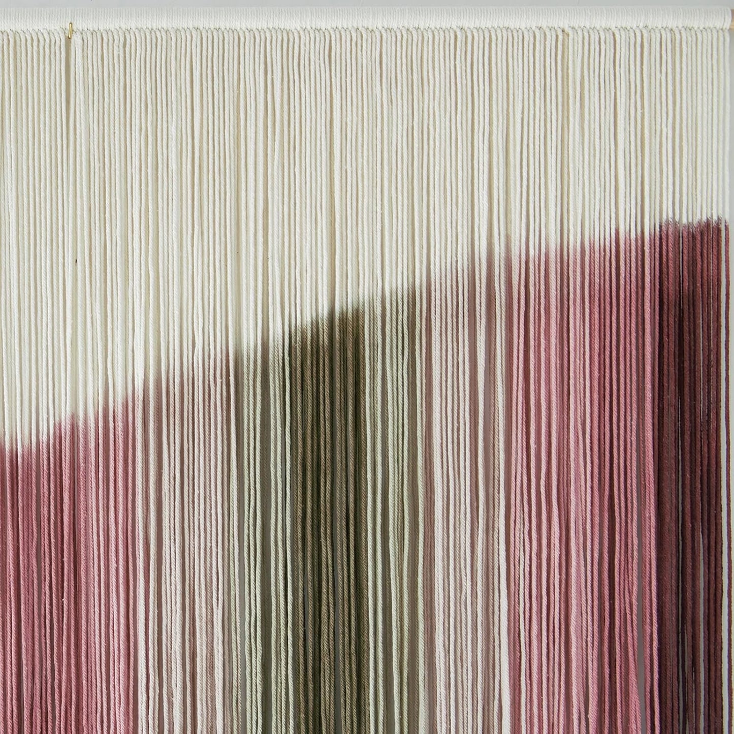 IOWER Large Macrame Wall Hanging Boho Wall Decor Large Scale Tie-Dye Yarn Living Home Room Boho Wall Decor for Bedroom Home Wall Art 57" W x 35" L