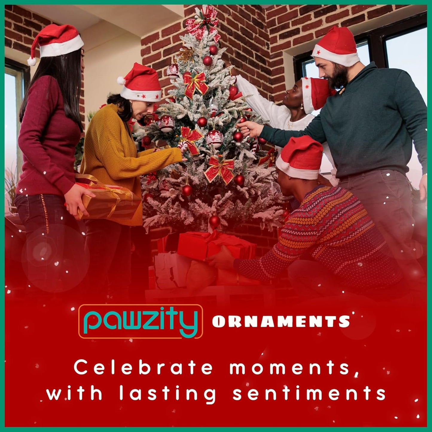 Sister Ornament - Sister Gifts for Christmas - Xmas Sisters Gifts from Sisters, Brother - Acrylic Christmas Ornament 2025