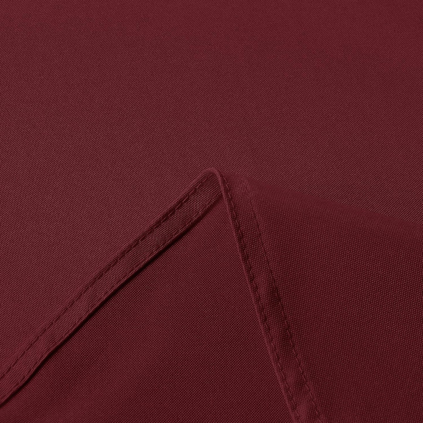 sancua Rectangle Tablecloth - 54 x 108 Inch - Stain and Wrinkle Resistant Washable Polyester Table Cloth, Decorative Fabric Table Cover for Dining Tables, Buffet Parties and Camping, Burgundy