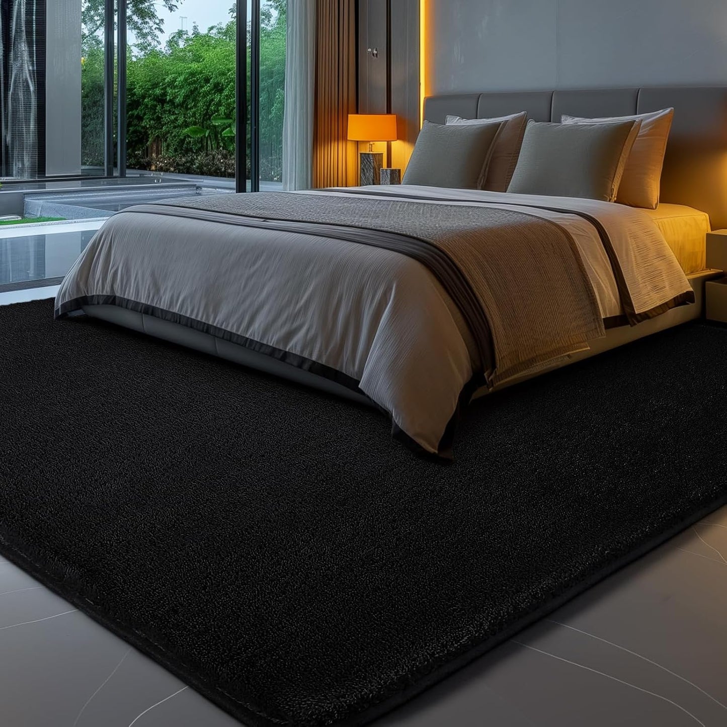 Sour Lemon 8x10 Area Rugs for Living Room, Soft Large Area Rug Fluffy Rugs for Bedroom,Machine Washable Area Rug Non Slip Carpet Rug for Living Room Playroom Kids Room Home Decor