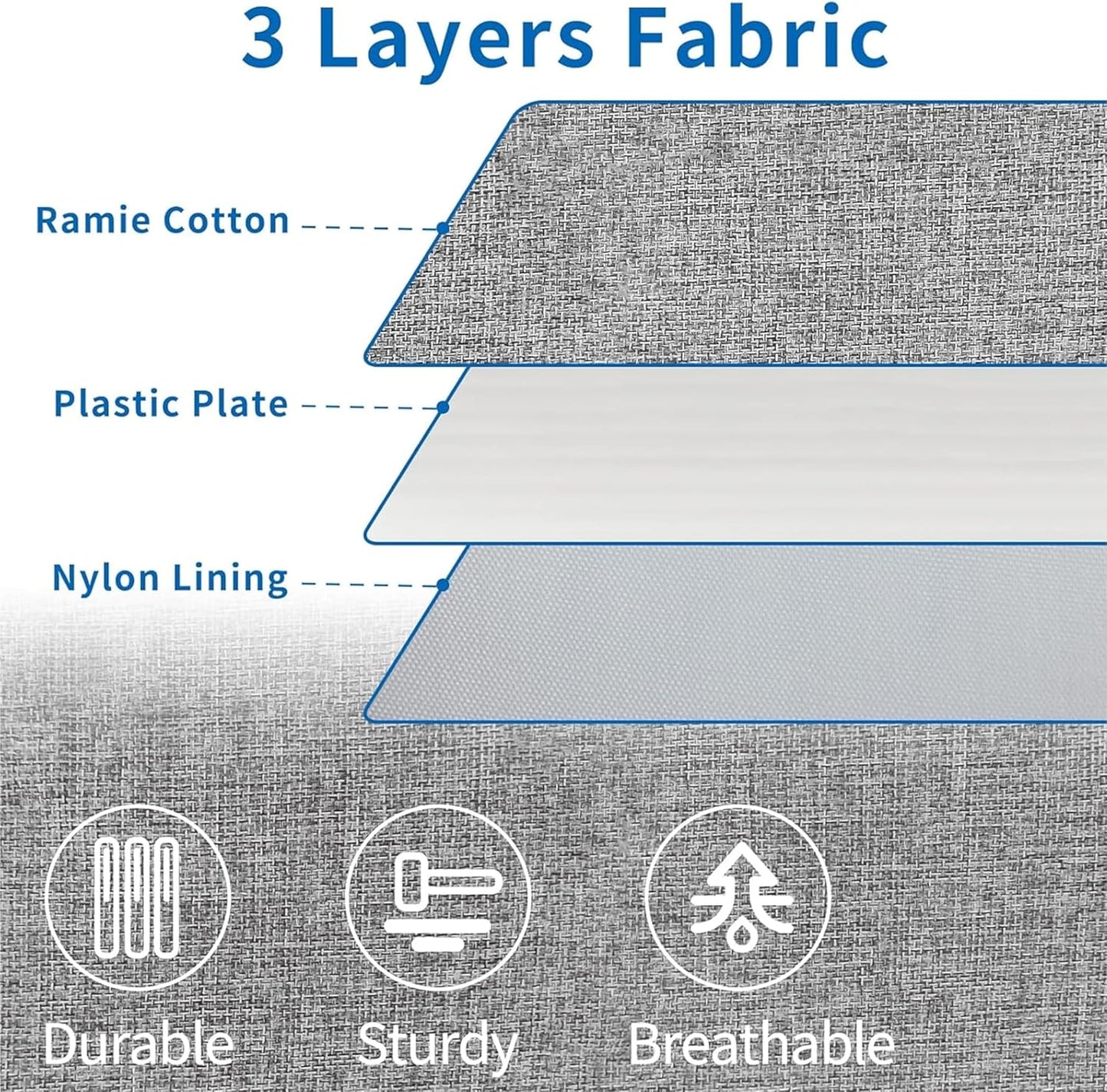 Under Bed Storage Container Bins 2 Pack, Low Profile Foldable Underbed Clothes Storage Organizer W/ Ultra Thick Fabric and Sturdy Bottom/Sides, Dual Zipper Storage Box for Dorm and Home 30x16x6.7"