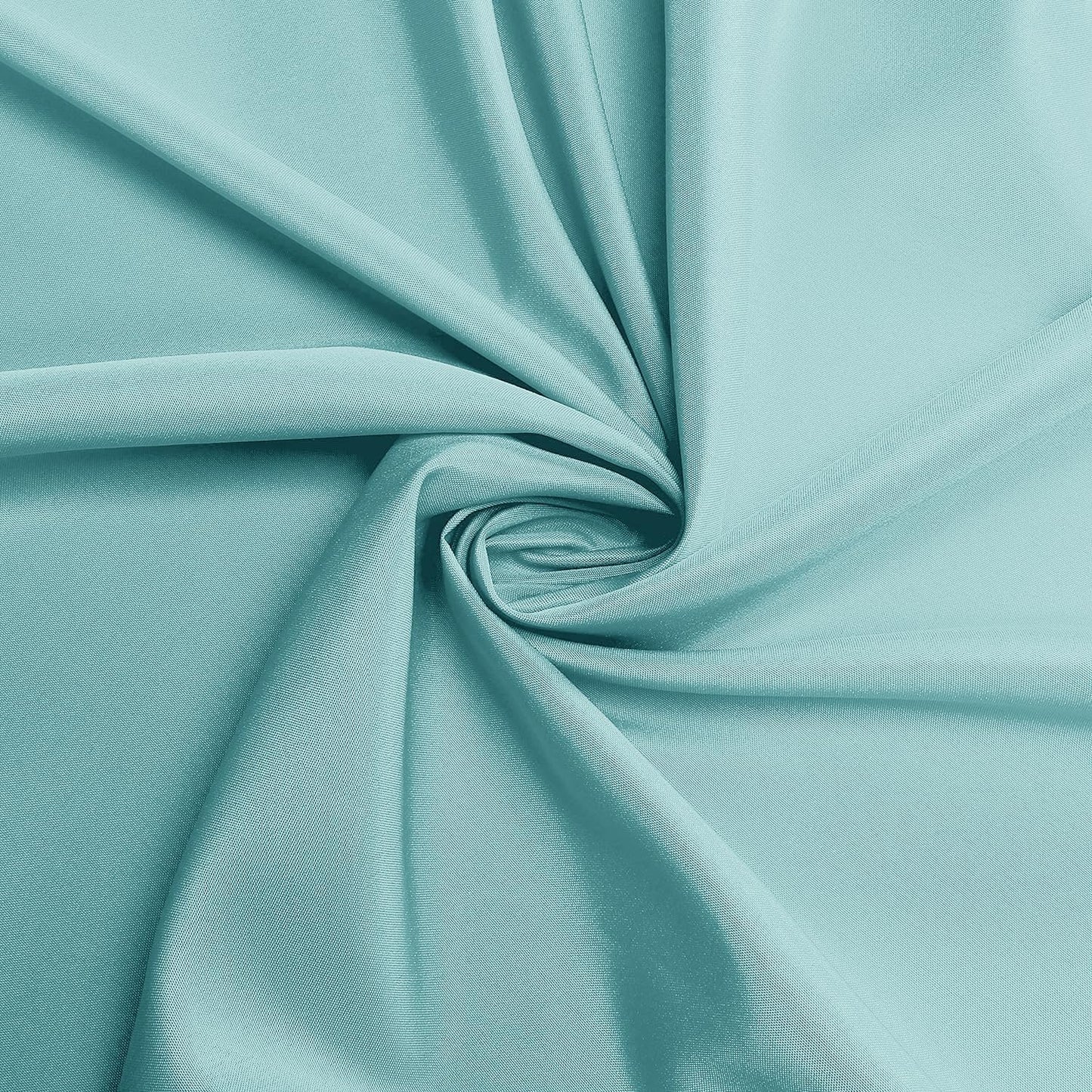 sancua Rectangle Tablecloth - 60 x 120 Inch - Stain and Wrinkle Resistant Washable Polyester Table Cloth, Decorative Fabric Table Cover for Dining Tables, Buffet Parties and Camping, Turquoise