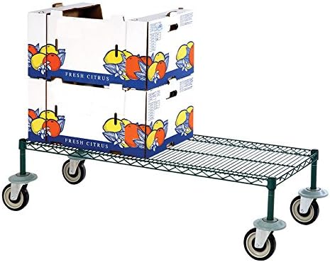Omega Products Corporation 14" Deep x 72" Wide x 20" High Freezer Mobile Dunnage Rack