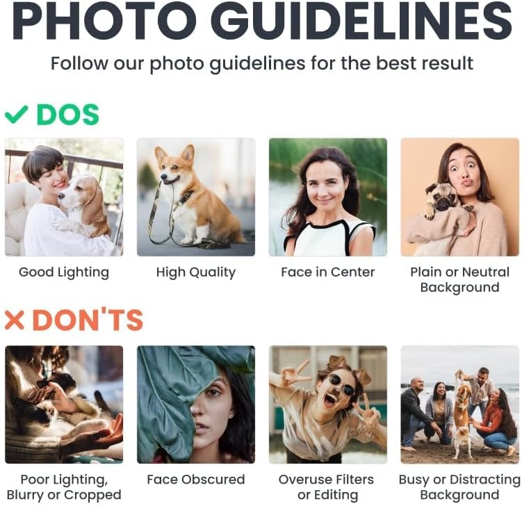 Pawfect House Personalized Photo Ornament, Custom Christmas Ornaments, 2D Acrylic with Ribbon, 3.7IN, 4.5IN or 5.5IN, Box Included, Custom Photo Gifts