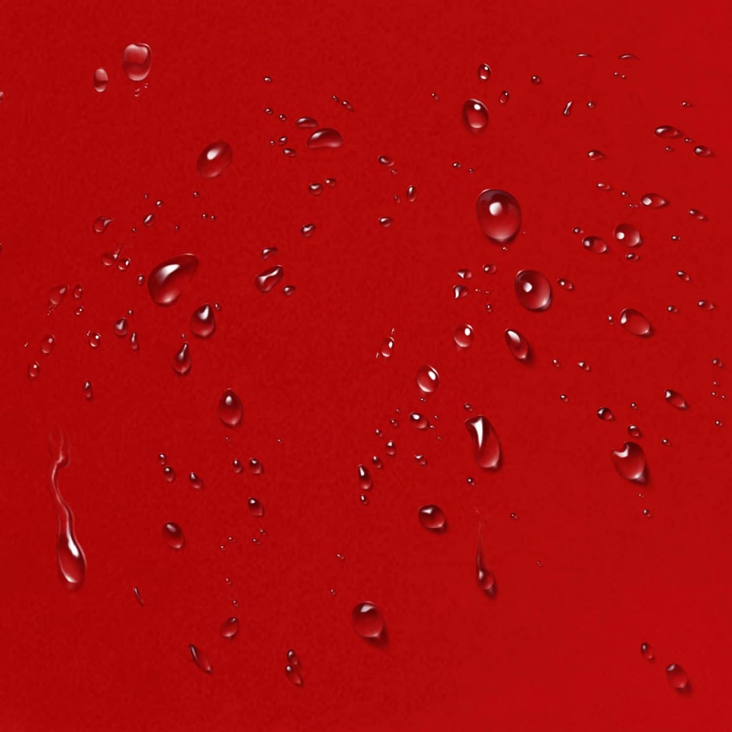 SuperO 2Pack Waterproof Spandex Table Cover for 4FT Table Universal Fitted Stretch Tablecloth for Party, Banquet, Wedding and Events-Red