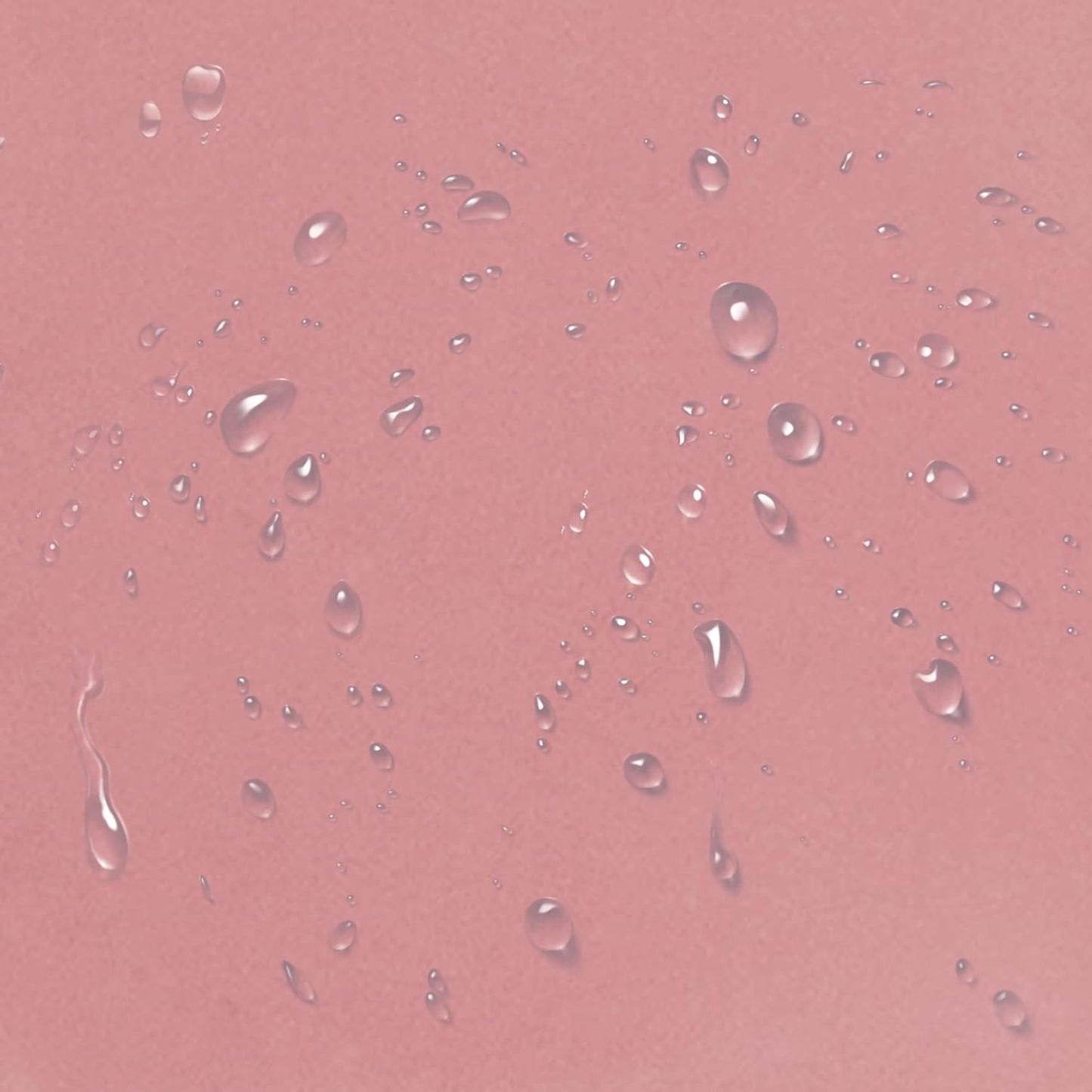 SuperO 2Pack Waterproof Spandex Table Cover for 6FT Table Universal Fitted Stretch Tablecloth for Party, Banquet, Wedding and Events-Dusty Pink