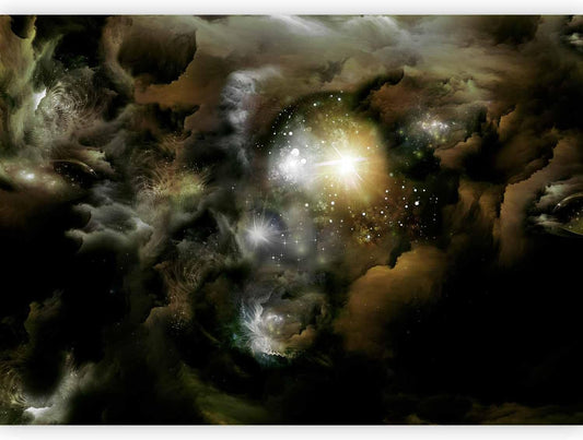 artgeist Premium Wall Mural Cosmos Galaxy 79x55 in - XXL Non-Woven Wallpaper Fleece Wall Decor Photo Print Picture Image Design Home n-A-0027-a-b