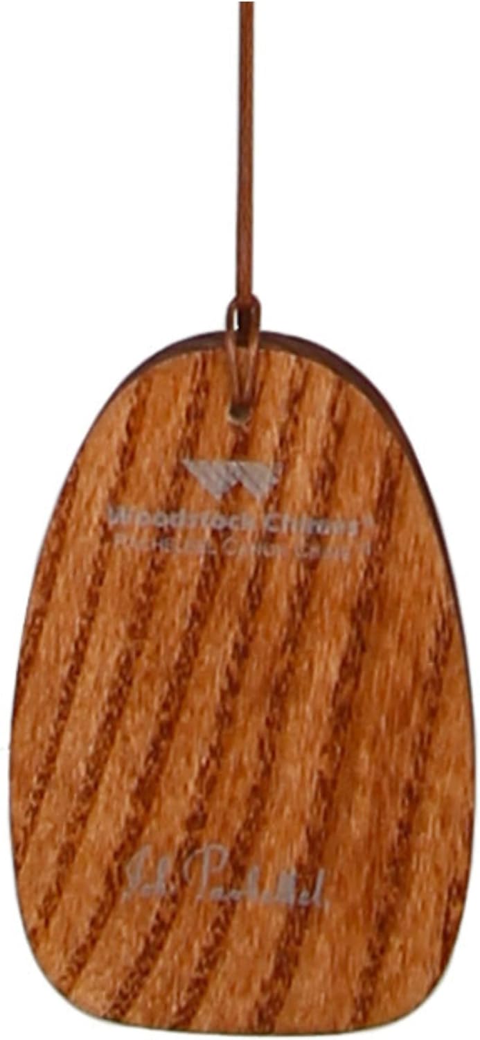 Woodstock Wind Chimes for Outside, Garden, Patio, Porch and Outdoor Decor (32") Pachelbel Canon Chime Green Wind Chime Gifts (PCCG)