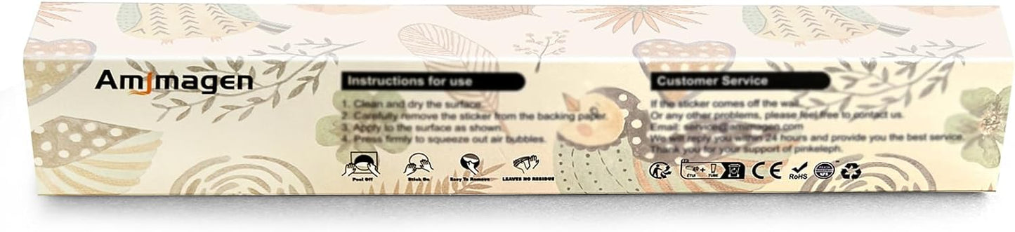 Large Watercolor Tree Wall Decals - Flower Tree Branch Wall Stickers - Bedroom Living Room Sofa TV Background Home Wall Decor