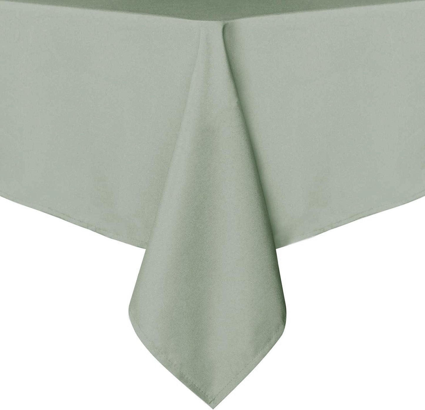 sancua Rectangle Tablecloth - 60 x 120 Inch - Stain and Wrinkle Resistant Washable Polyester Table Cloth, Decorative Fabric Table Cover for Dining Tables, Buffet Parties and Camping, Sage Green