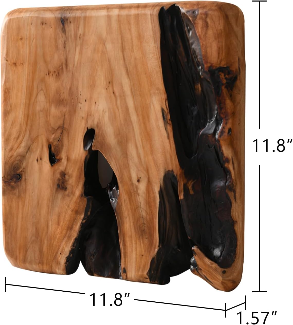 WELLAND 4 Pieces of Handmade Wall Sculptures, Rustic Abstract Wall Décor for Living Room, Bedroom, Bathroom, Dining Room, Home Office,