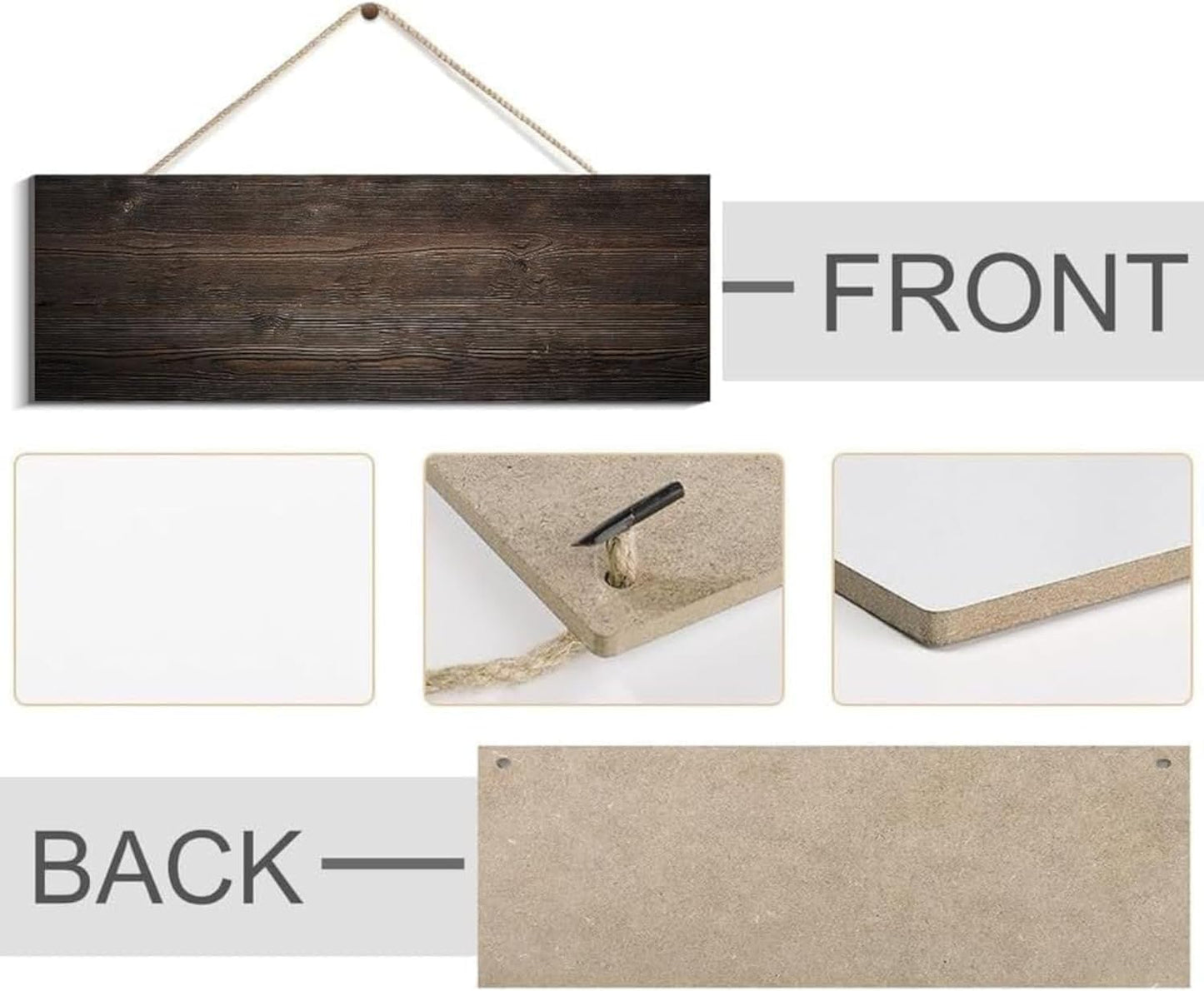 Farmhouse Bedroom Wall Decor, I Will Love You Always Sign, Romantic Decor for Couples (Always) 4x16 Inch