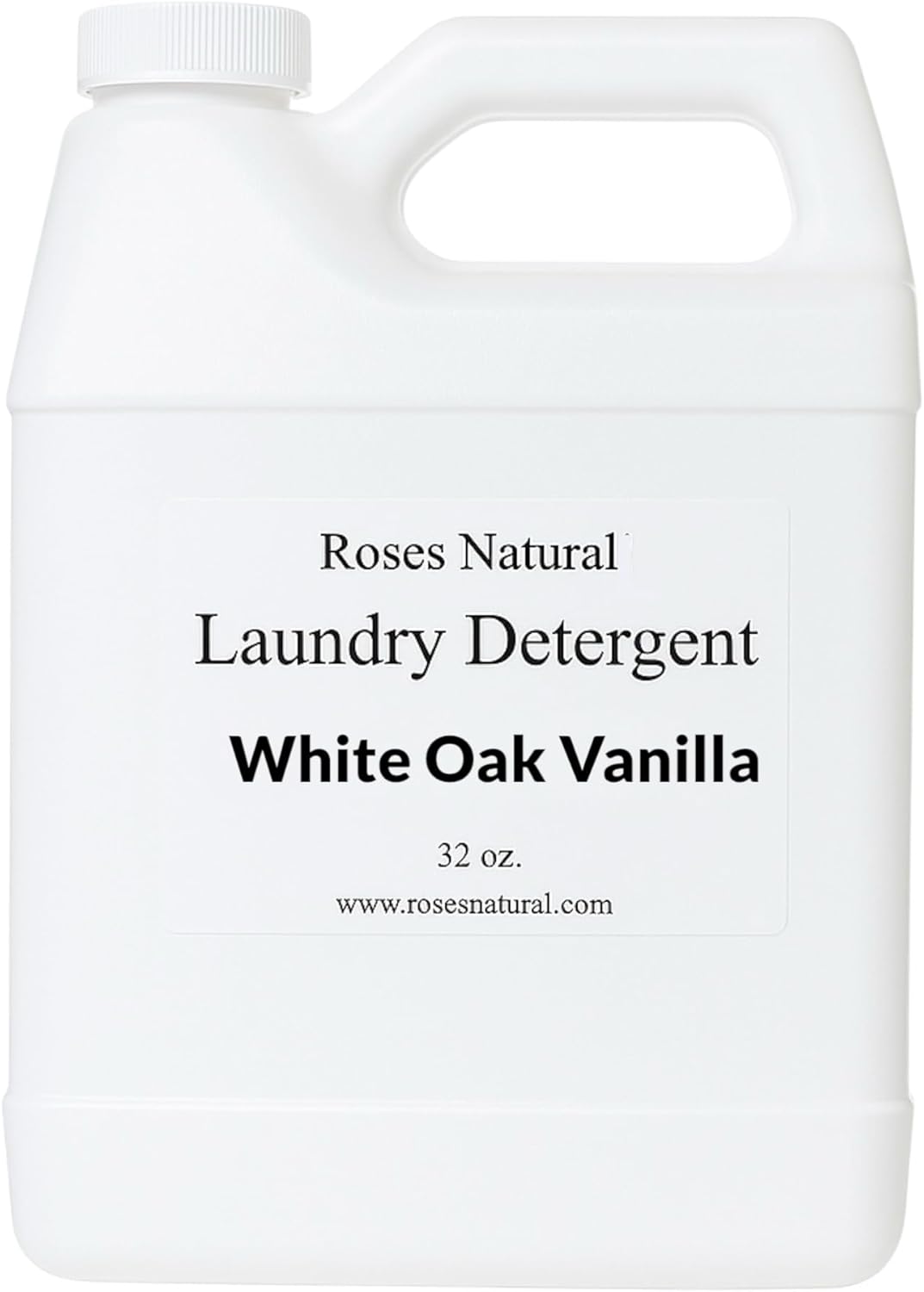 Plant-Based Liquid Laundry Detergent, 32 Fl Oz, Multiple Scents, HE Compatible (White Oak Vanilla)