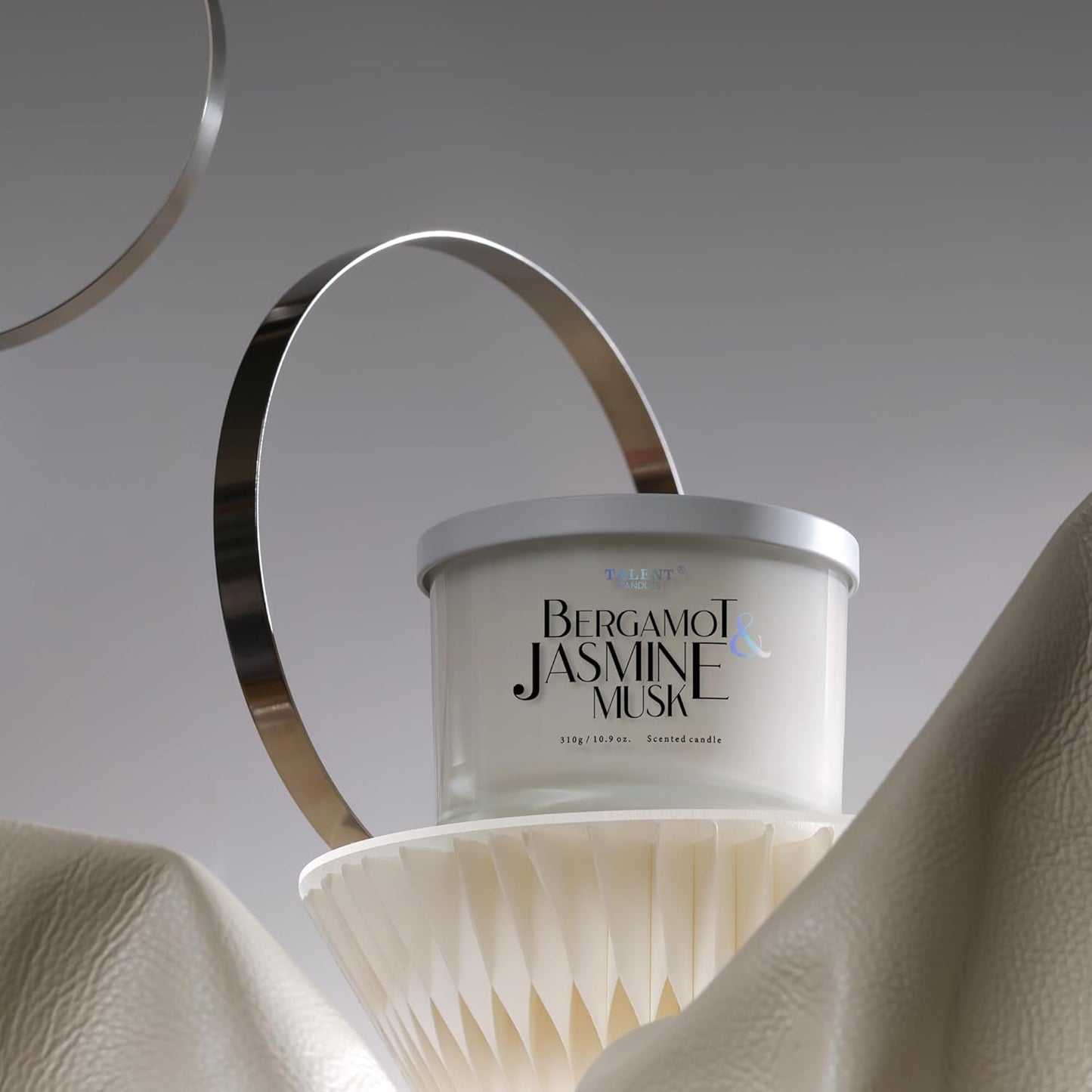 Scented Candles for Home - Large 3 Wick Jar Candles - Natural Soy Wax Candles Gifts for Women & Men - Aromatherapy Aesthetic Candles