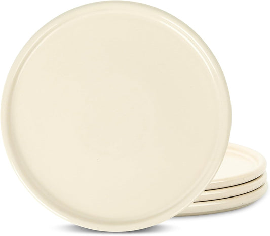 Stone Lain Eden 4-Piece Dinner Plate Set Stoneware, Beige