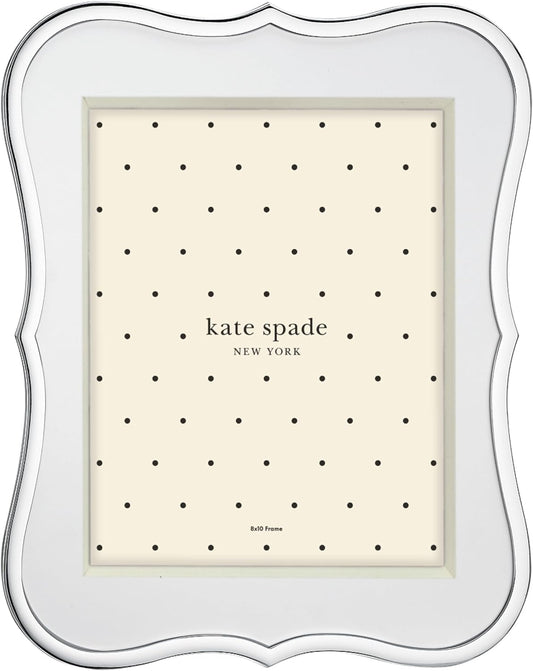 Kate Spade New York Crown Point 8" X 10" Frame, 3.15 LB, Silver