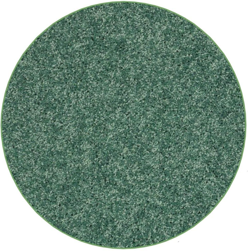 KOECKRITZ Soft and Colorful Kids Classroom Area Rugs (Passes Flammability Pill Test) Many Sizes and Bright Colors to Select from (5' Round, Froggy)