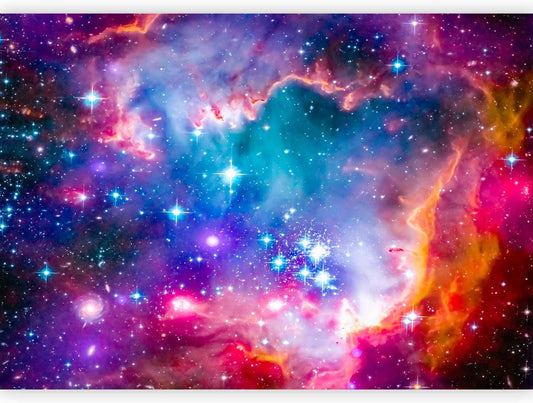 artgeist Premium Wall Mural Abstract 118x83 in - XXL Non-Woven Wallpaper Fleece Wall Decor Photo Print Picture Image Design Abstract Cosmos Sky Star i-G-10010-a-a