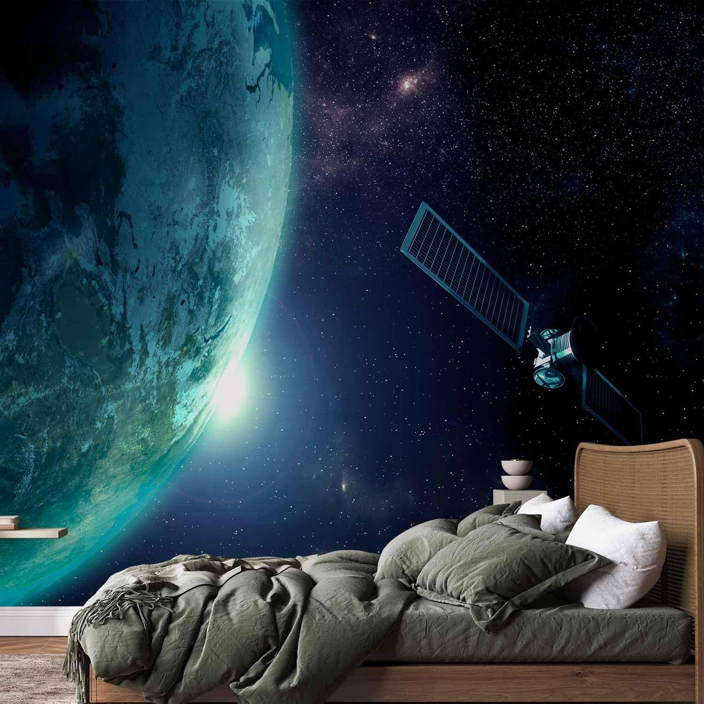 artgeist Wall Mural Cosmos Galaxy 177x124 in - XXL Non-Woven Wallpaper Fleece Wall Decor Photo Print Picture Image Design Home n-B-0007-a-c