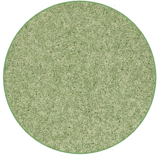 KOECKRITZ Soft and Colorful Kids Classroom Area Rugs (Passes Flammability Pill Test) Many Sizes and Bright Colors to Select from (4' Round, Lime)