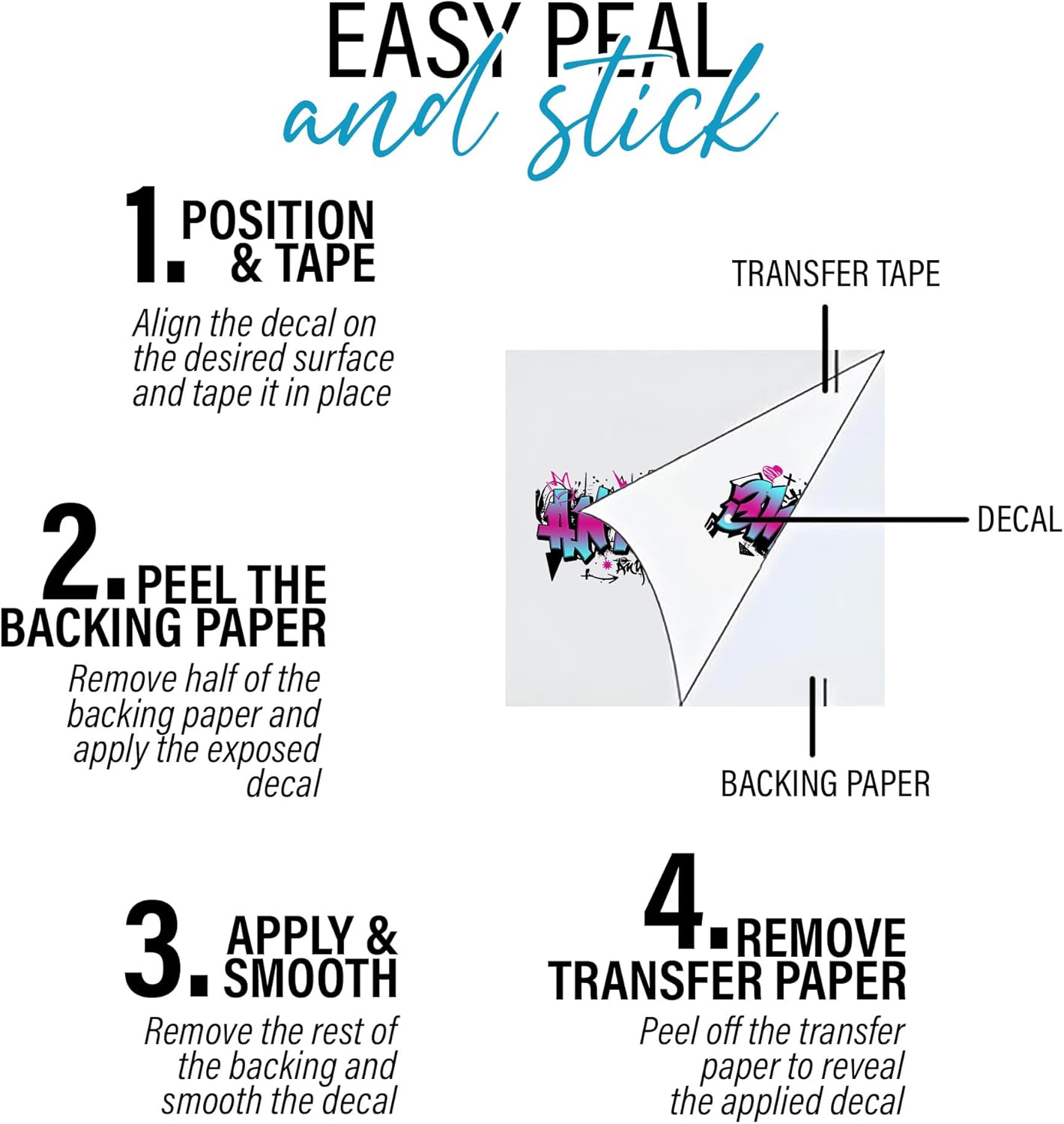 Custom Graffiti Wall Decal Personalized Graffiti Name Fitness Gym Workout Room Wall Decals and Stickers for Nursery, Room Walls Decor, Peel & Stick Name Decals for Walls