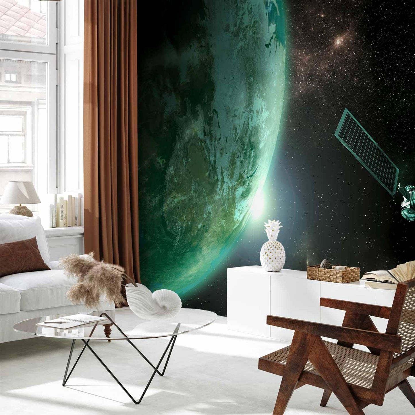 artgeist Wall Mural Cosmos Galaxy 173x124 in - Peel and Stick Self-Adhesive Wallpaper Removable Large Sticker Foil Wall Decor Print Picture Image Design n-B-0007-a-b
