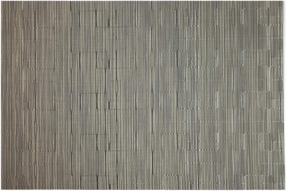 Red-A Placemats Set of 6 for Dining Table Heat-Resistant Washable Place Mats Woven Vinyl Kitchen Table Mats Easy to Clean,Silver Grey