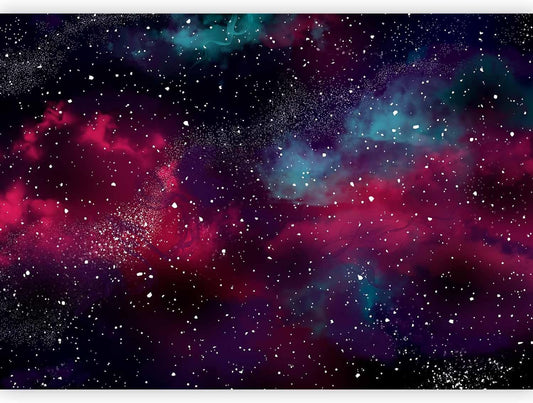 artgeist Wall Mural Space 77x55 in - Peel and Stick Self-Adhesive Wallpaper Removable Large Sticker Foil Wall Decor Print Design Mural Galaxy Universe Cosmos Sky a-A-10326-a-a