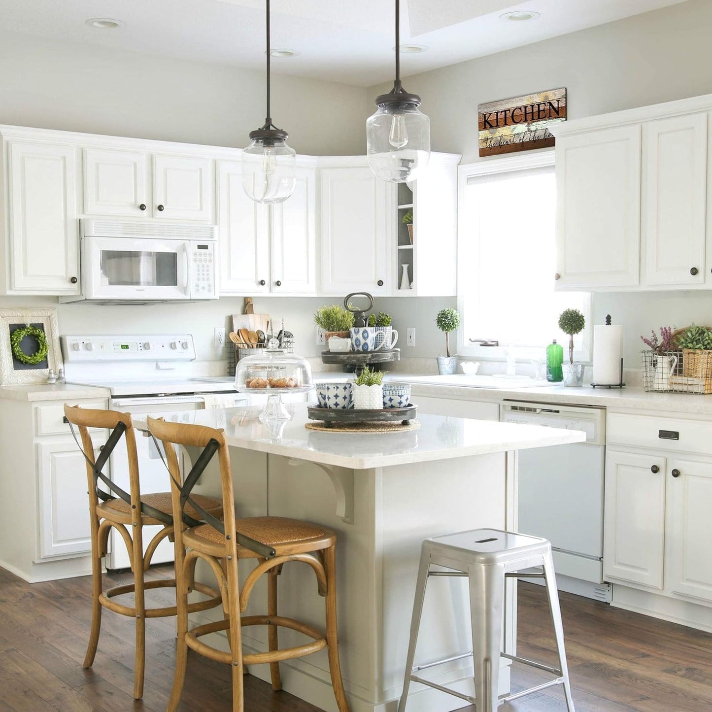 No Soliciting Sign for House,Ideal No Soliciting Signs for Front Door, Wall, Doorbell,Hanging Wood Plaque,Perfect No Solicitation Signs for Every Home, Business or Office 6x18 Inch