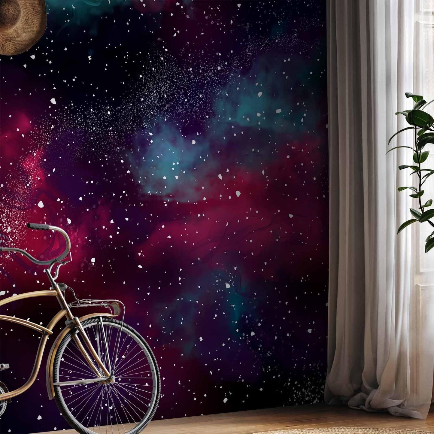 artgeist Premium Wall Mural Space 138x101 in - Non-Woven Wallpaper Fleece Wall Decor Photo Print Picture Image Design Home Mural Galaxy Universe Cosmos Sky a-A-10326-a-a