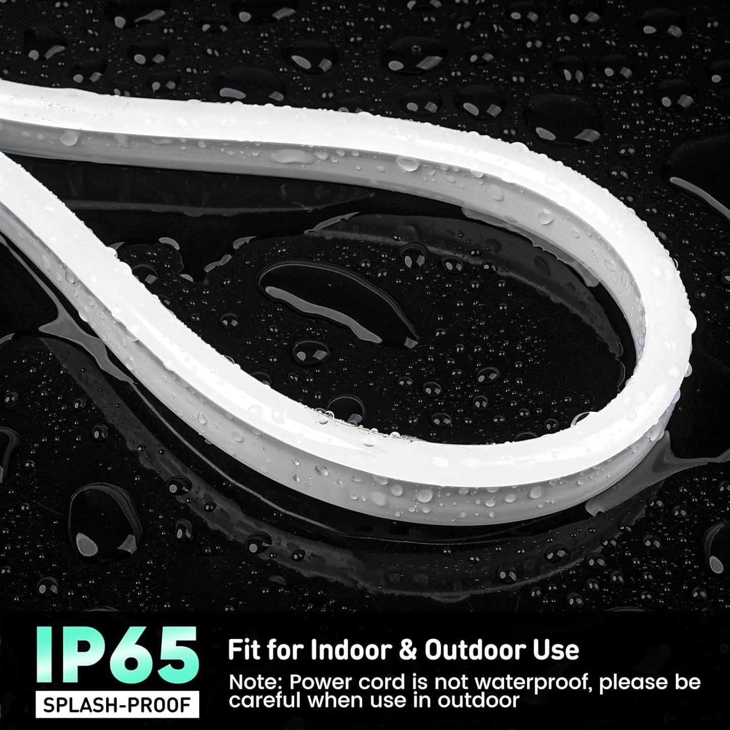 GZBtech RGB LED Neon Rope Lights 33FT/10M, AC 110-120V Waterproof Color Changing LED Rope with Remote Controller, Dimmable Multi Color Neon Rope Lighting for Indoor Outdoor Commercial Use