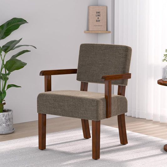 Accent Chair, Living Room Chairs Oversized with Soft Seat and Armrests for Dinning Bedroom Reading and Waiting Rooms