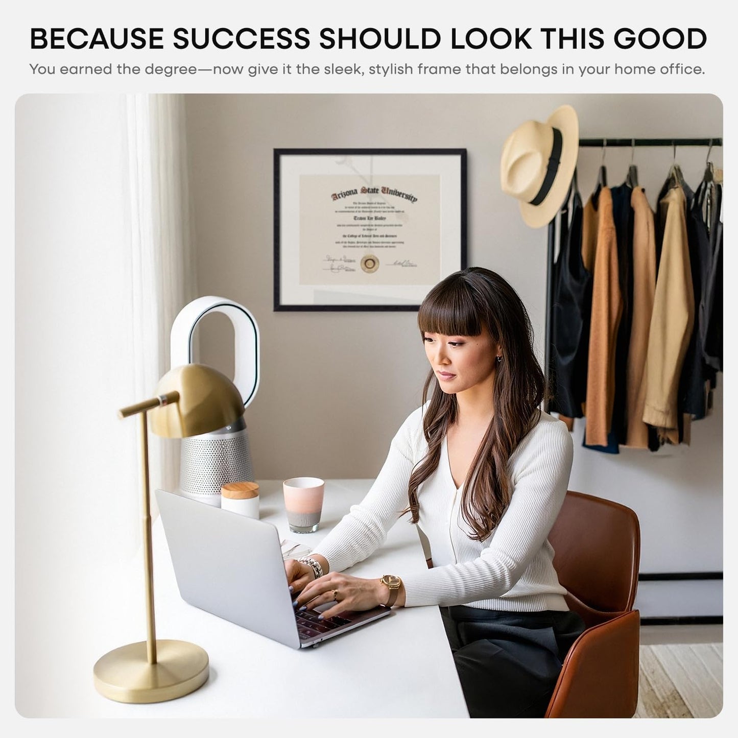 Homeforia 15x18 Diploma Black Wood Frame, High End Black Oak 15 x 18 Certificate Frames with Mat 11 x 14, 18x15 Document Frame Matted to 11x14, Degree Wooden Frames, Tempered Glass, Wall Kit, Set of 1