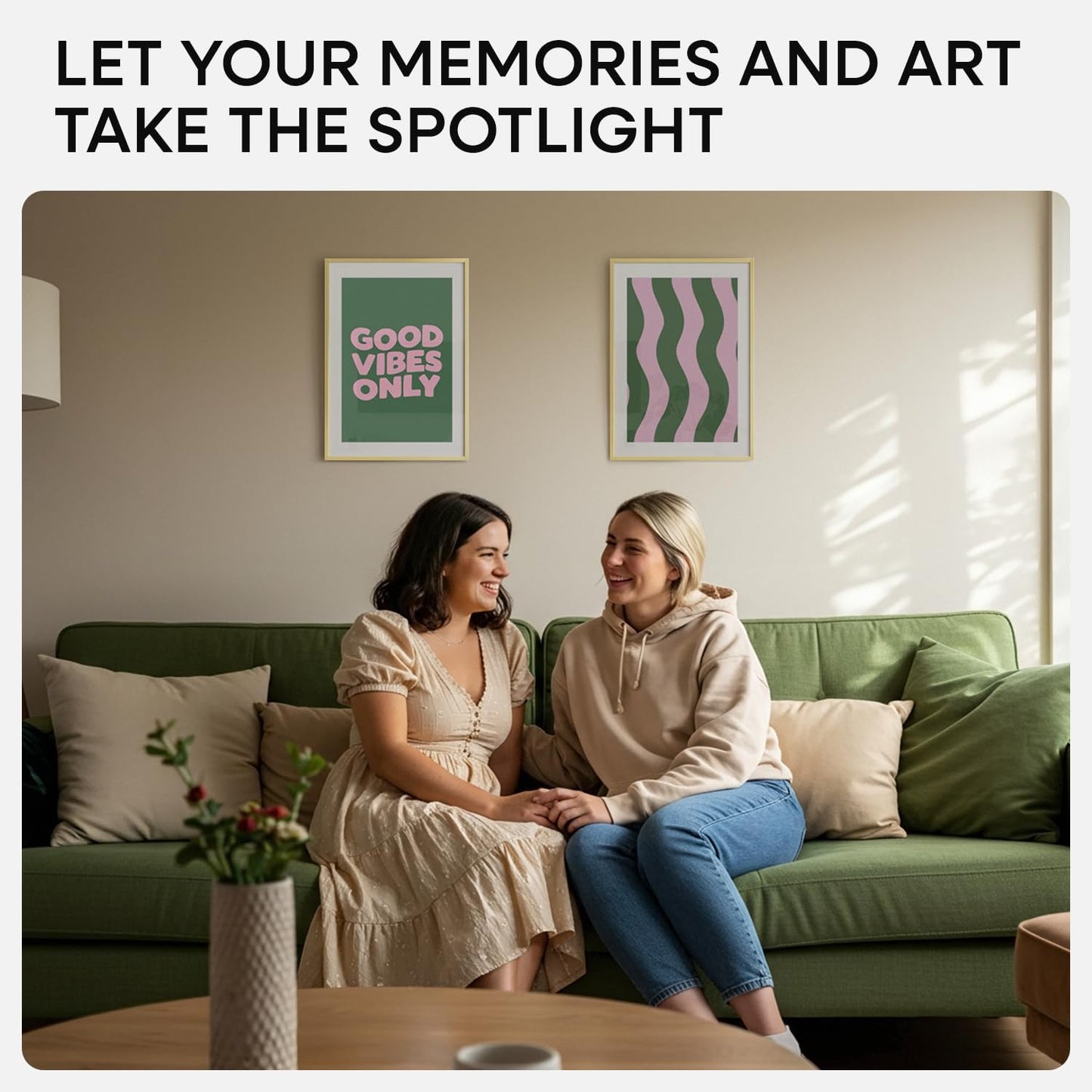 Homeforia 12x17 Picture Frame Gold, High End Metal 12x17 Poster Frames with Mat 10x15 Photo, 12 x 17 Gold Frame Matted to 10 by 15 Print, 17by12 Thin Hanging Frames, Tempered Glass, Wall Kit, Set of 1