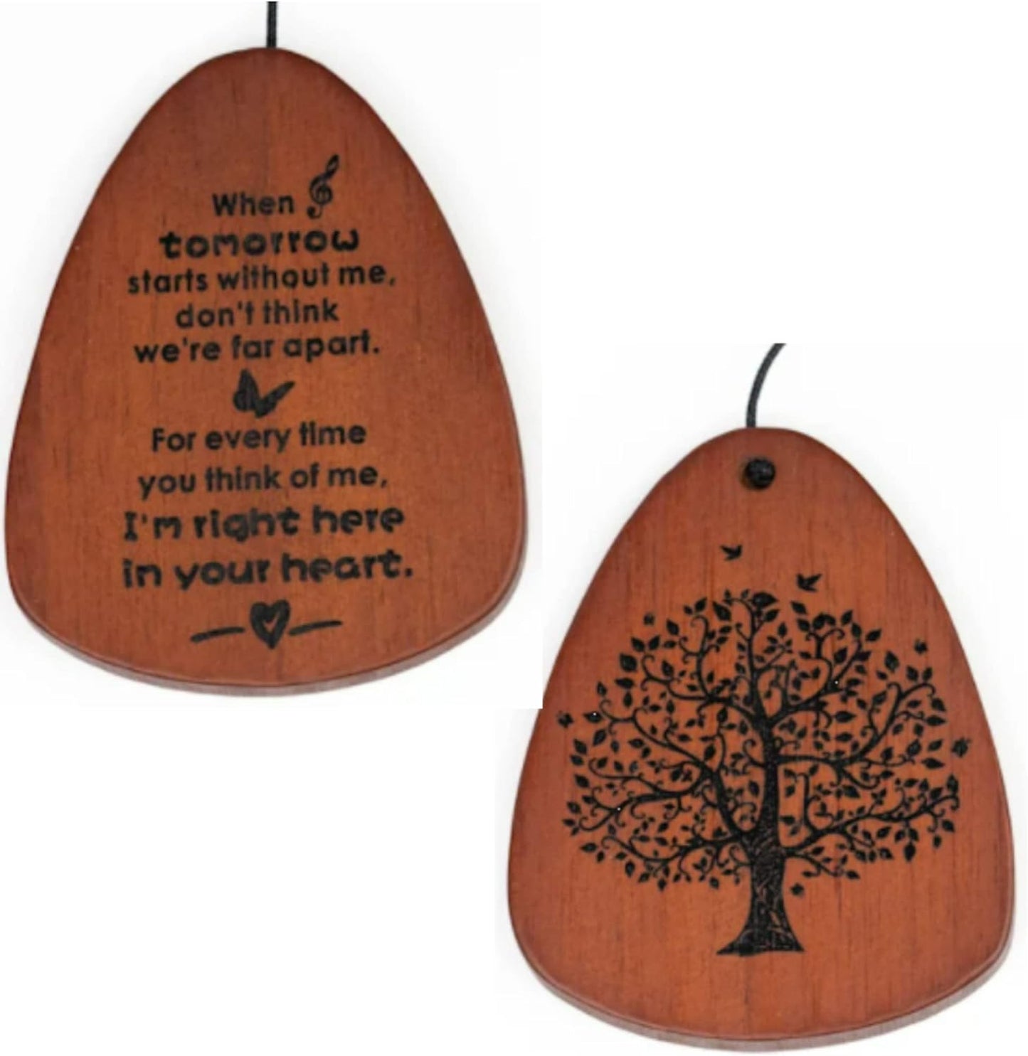 The Wind Chime CO Memorial Wind Chimes, Sympathy Wind Chimes Gift for The Loss of A Loved one, Home Decor Outdoor Garden, Soothing Melodic Tones with Mute Option.