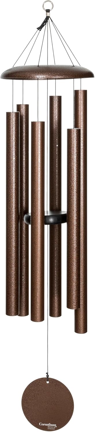 Corinthian Bells by Wind River - 50 inch Copper Vein Wind Chime for Patio, Backyard, Garden, and Outdoor Decor (Aluminum Chime) Made in The USA