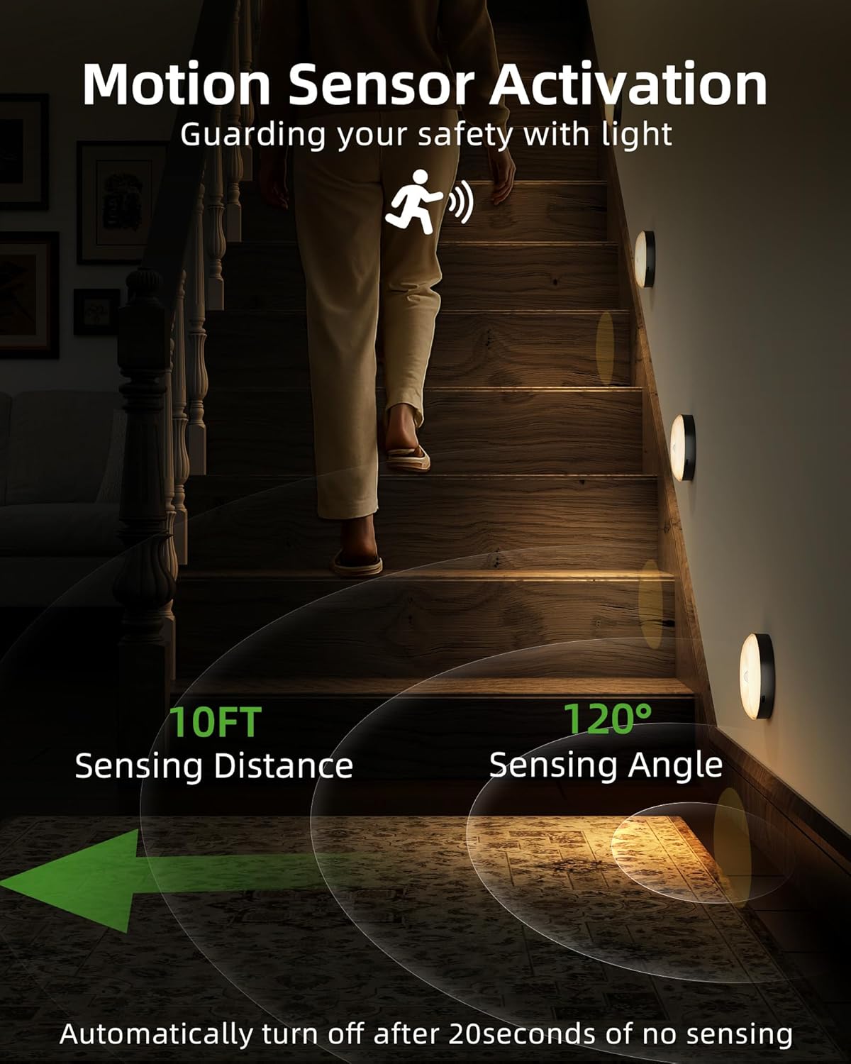 EZVALO Under Cabinet Lighting with Charging Station,1000mAh Rechargeable Puck Lights with Remote, 3 Color Temps & 12 RGB Closet Lights, Dimmable Motion Sensor Lights for Shelf, Kitchen (3 Packs)