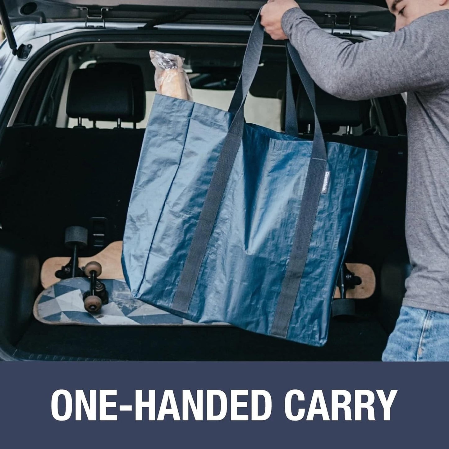 CleverMade Under Bed Storage Bag - Collapsible Storage for Shoes and Clothes Easy Use - Heavy Duty Utility Bag Home