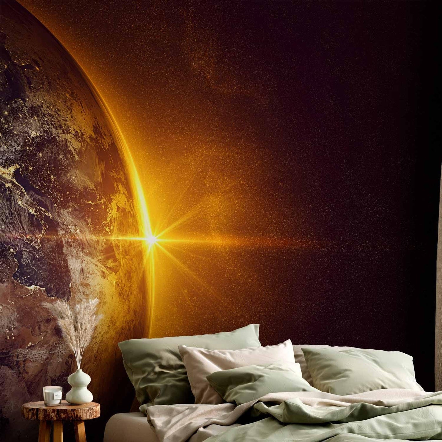 artgeist Wall Mural Cosmos Galaxy 79x55 in - XXL Non-Woven Wallpaper Fleece Wall Decor Photo Print Picture Image Design Home n-B-0003-a-a