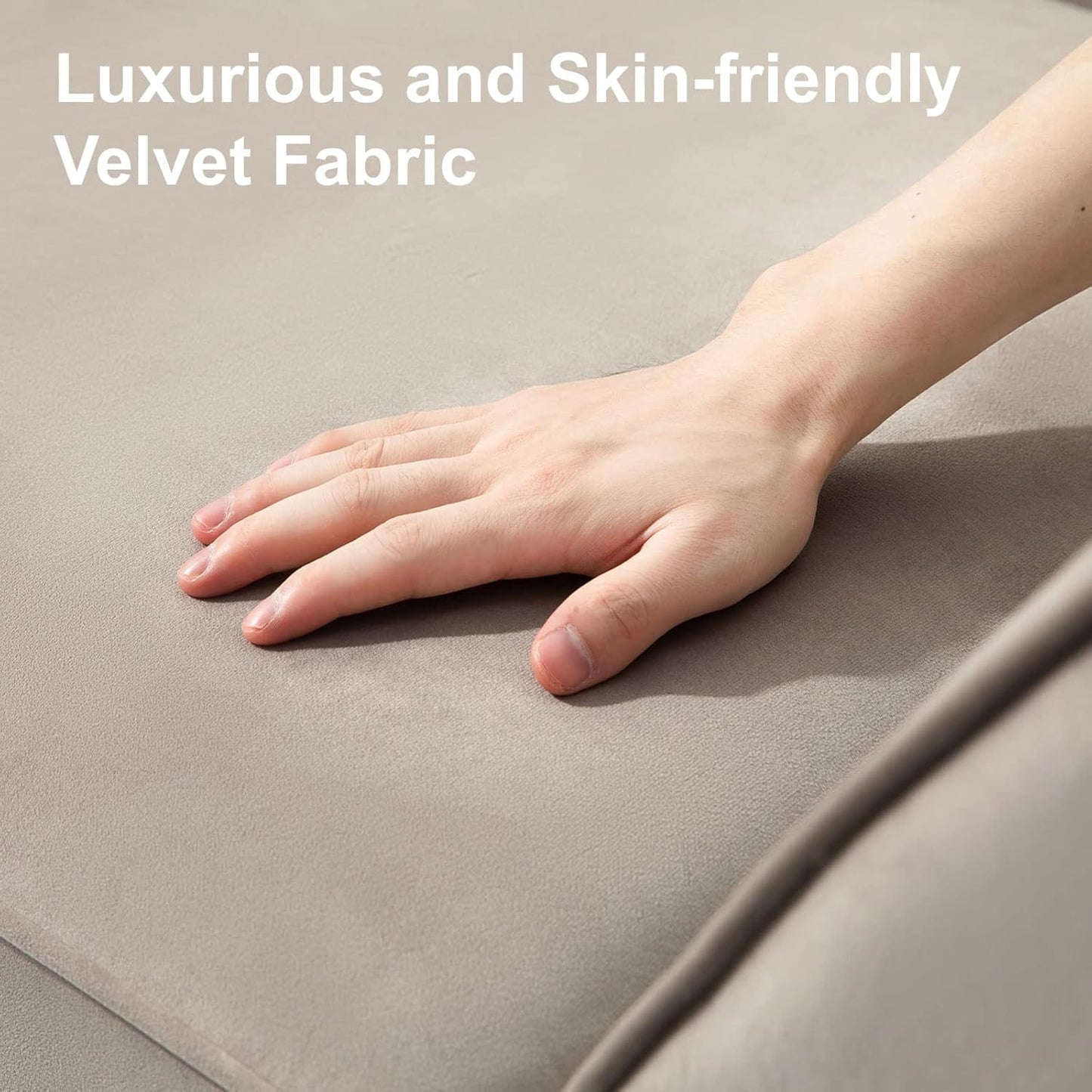 Belffin Modular Sectional Sofa with Double Chaise Velvet U Shaped Sofa Reversible Sectional Couch with Storage Grey