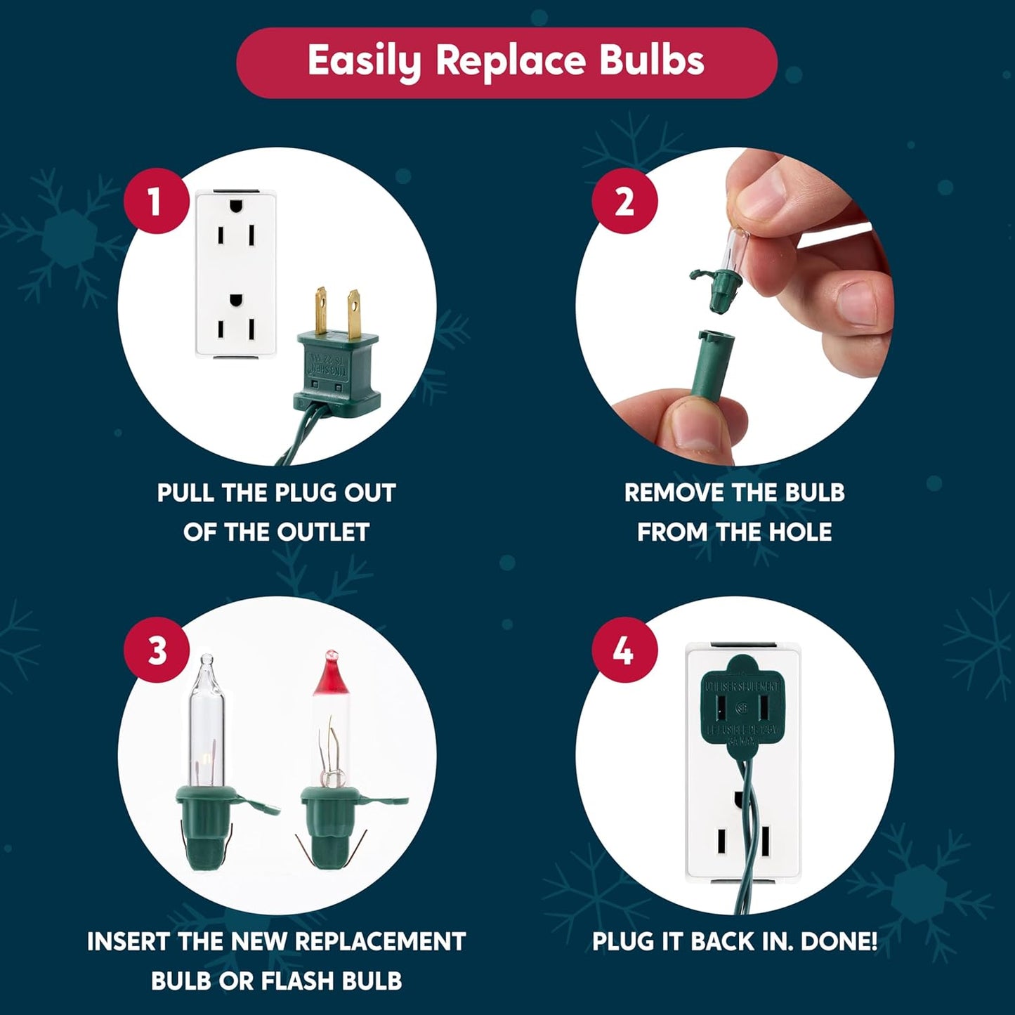 Joiedomi Clear Christmas String Lights Indoor,450(3x150) Mini Warm White Fairy Light,93.6FT Lighting Decor for Patio Dorm Classroom Bedroom Holiday Wedding Party Garland Birthday Festival,Green Wire