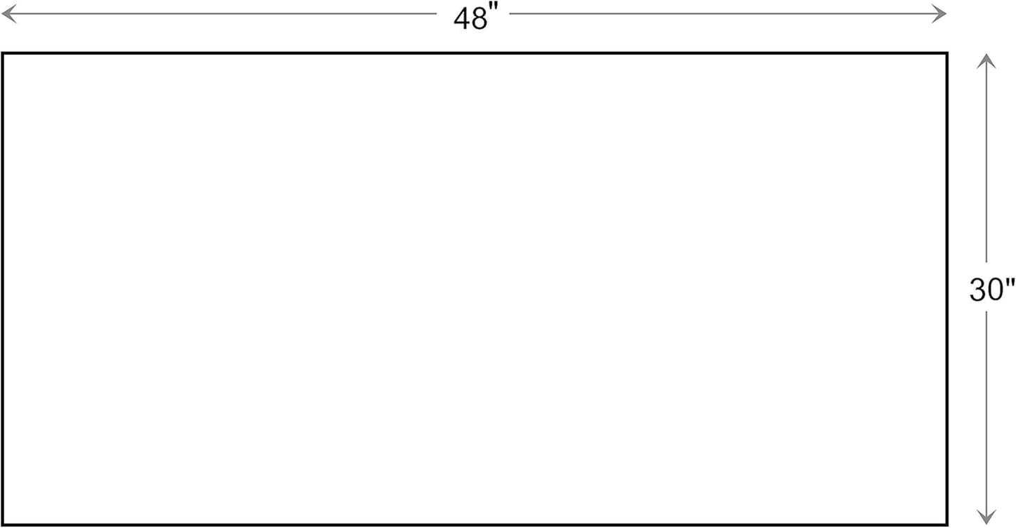 Calloway Mills 152963048J Black Border 30" x 48" Monogram Doormat Letter (J)