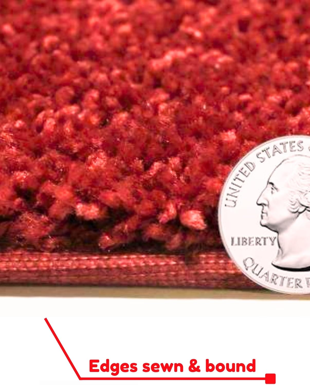 KOECKRITZ Soft and Colorful Kids Classroom Area Rugs (Passes Flammability Pill Test) Many Sizes and Bright Colors to Select from (9' x 9', Fire Engine)