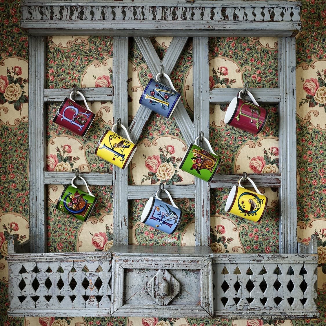 Spode Kit Kemp 12oz Mug in Fine China, H Initial - Custom Coffee Cup for Hot Beverages, Personalized Gift Idea for Her, Him, Friends, Coffee Lovers - Stylish Letter Mug for Daily Use, Dishwasher Safe