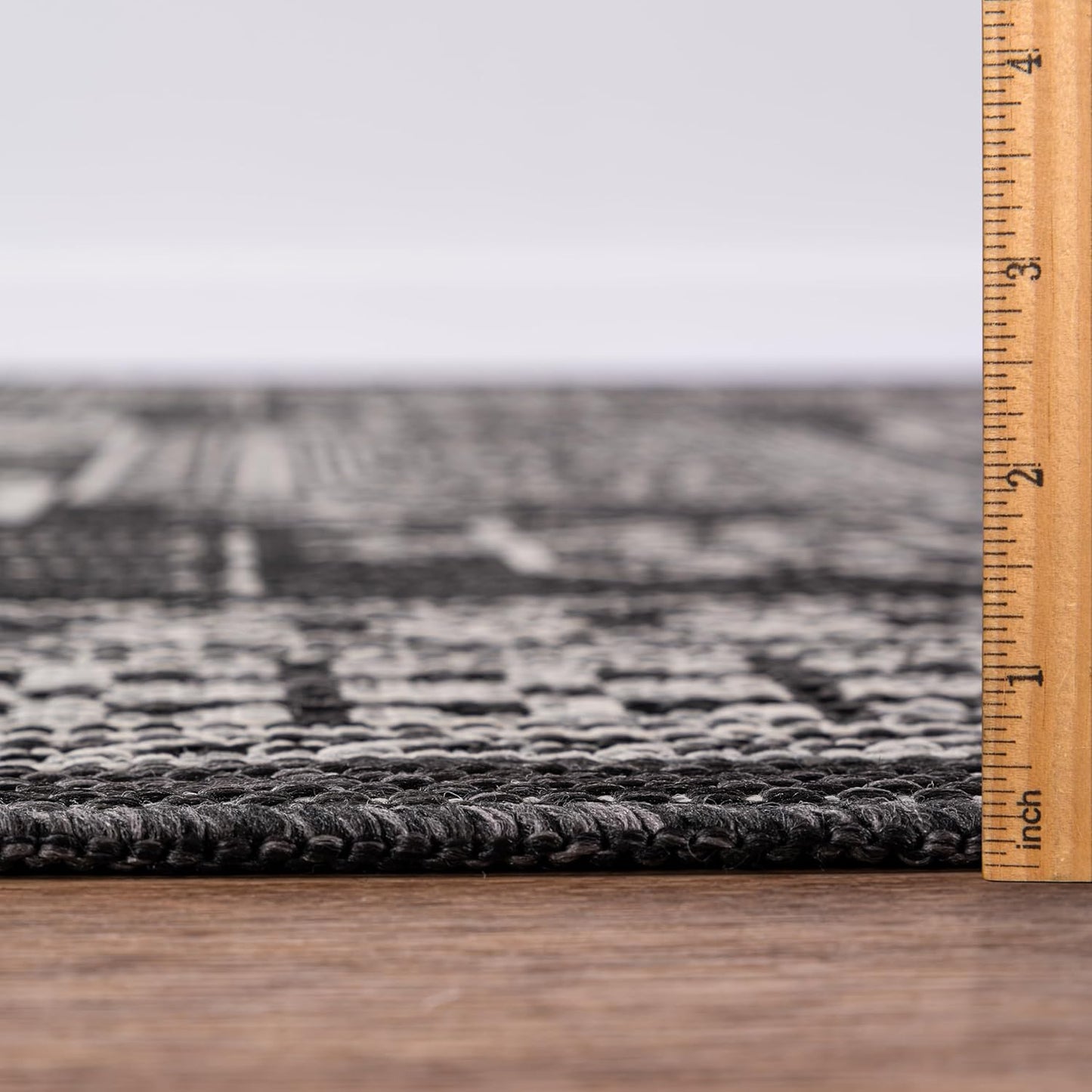 Keen Home Design Terrace Outdoor Runner Rug - 2x8 Washable Indoor/Outdoor Rug for Patio, Kitchen, Balcony, Beach, Garden, Deck and Porch, Size: 2'2"x7'7"